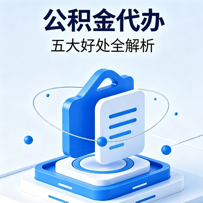 广元公积金代办到底值不值？这5大好处让你少走弯路